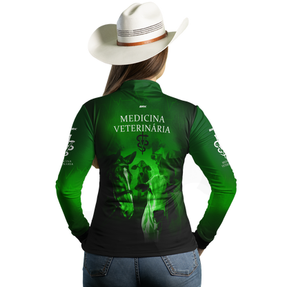 Camisa Agro Brk Medicina Veterinária com UV50+ - BRK AGRO