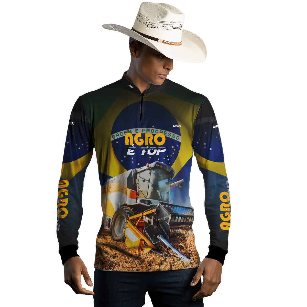 Camisa Agro Brk O Agro é Top com Proteção Solar UV50+ - Brk Agro
