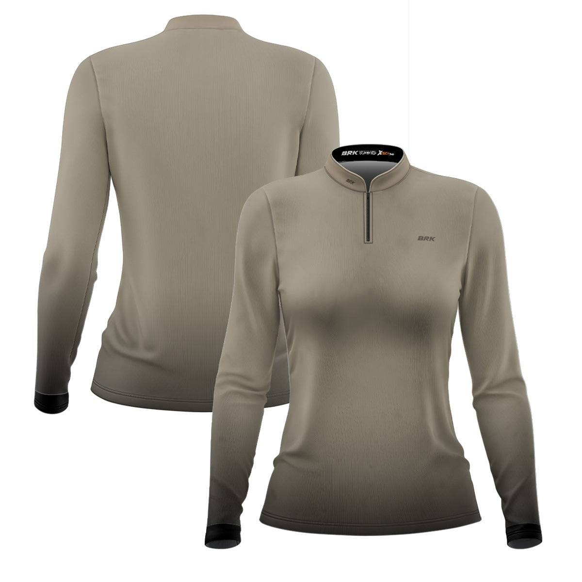 Camisa Agro Feminina Brk Unissex Basic Areia com Proteção Solar UV50+ - Brk Agro