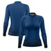 Camisa Térmica Feminina Brk Basic Azul com Proteção Solar UV50+ - Brk Agro