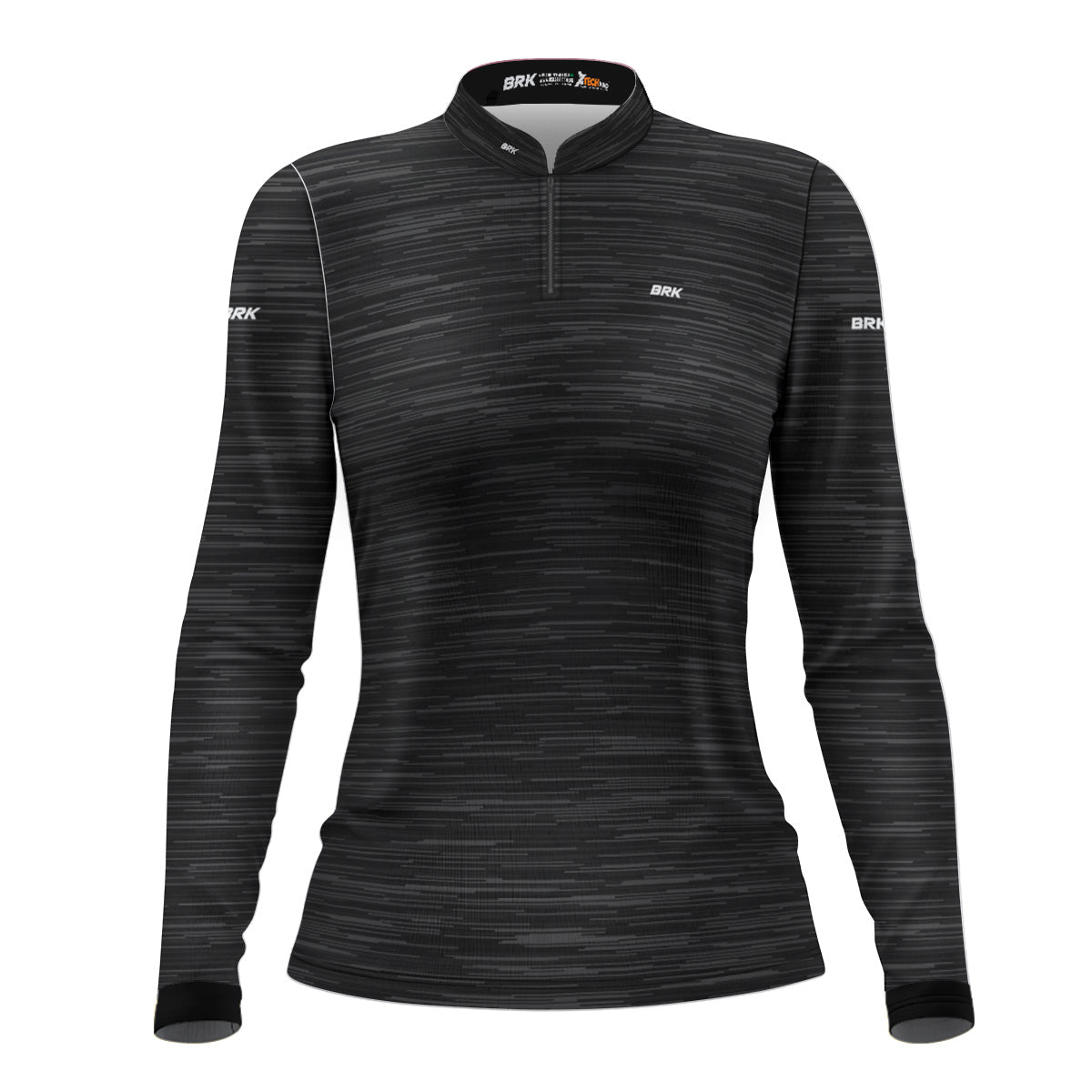 Camisa Feminina Agro Brk Mescla Cinza Escuro com Proteção Solar UV50+ - Brk Agro