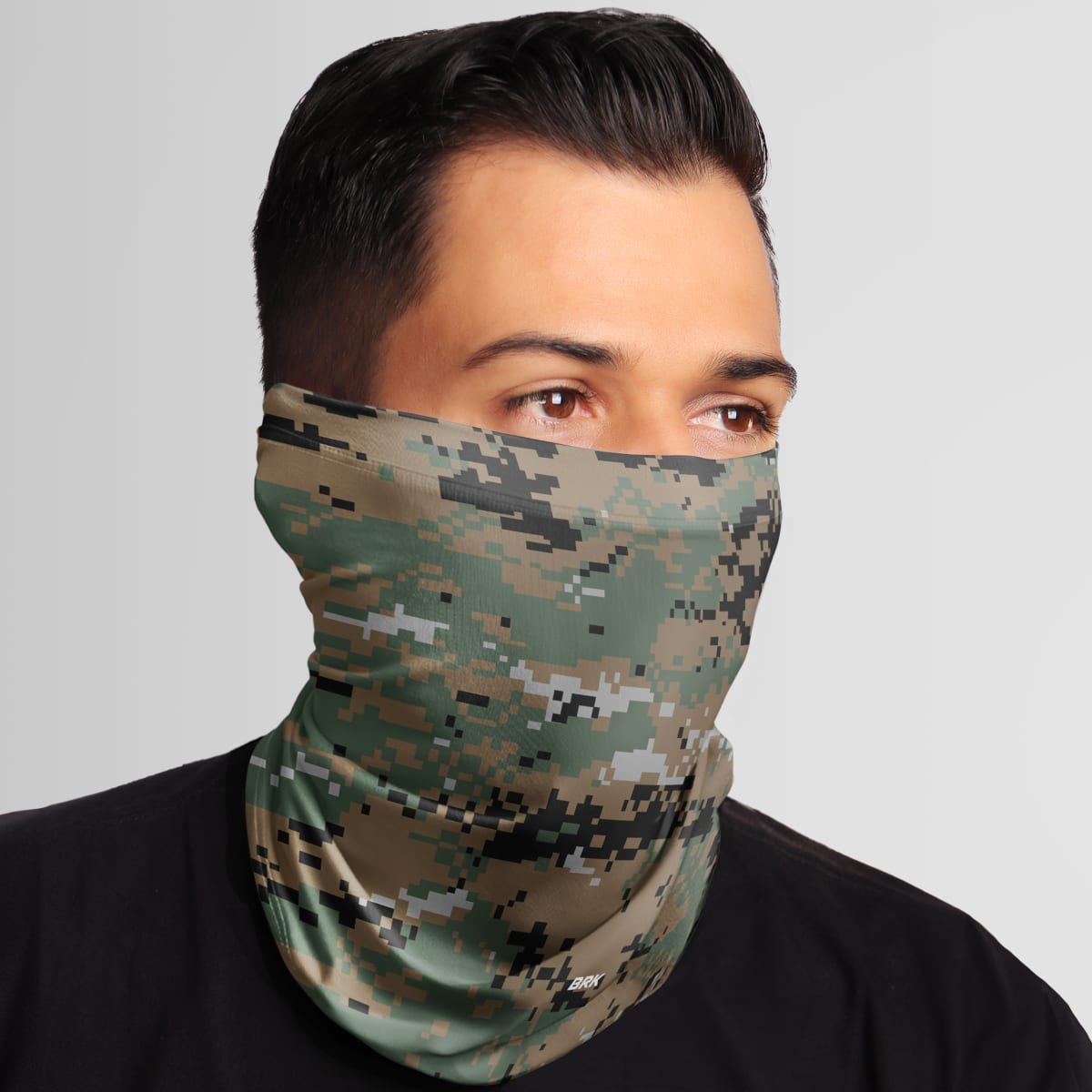 Bandana Tubeneck Agro Brk Camuflada Florestal com Proteção Solar UV50+ - Brk Agro