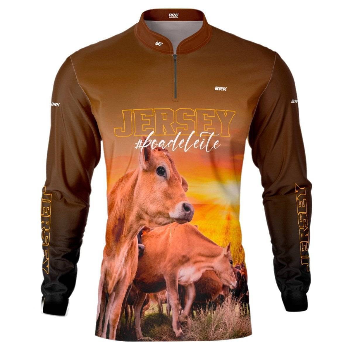 Camisa Agro Brk Vaca Jersey com Proteção Solar UV50+ - BRK AGRO