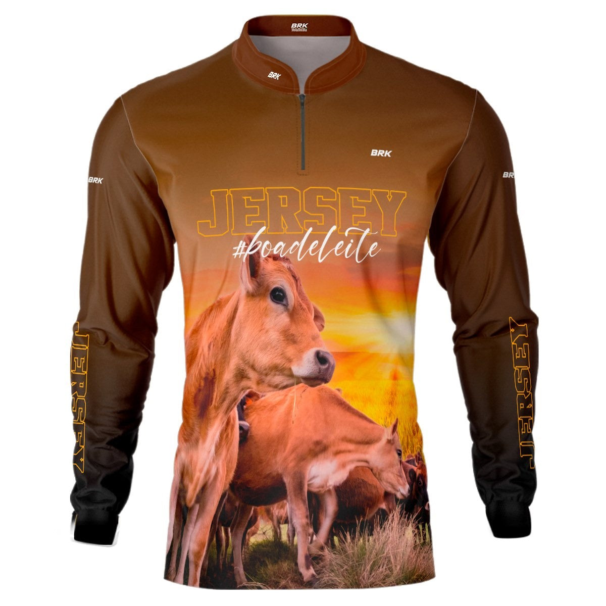 Camisa Agro Brk Vaca Jersey com Proteção Solar UV50+ - BRK AGRO
