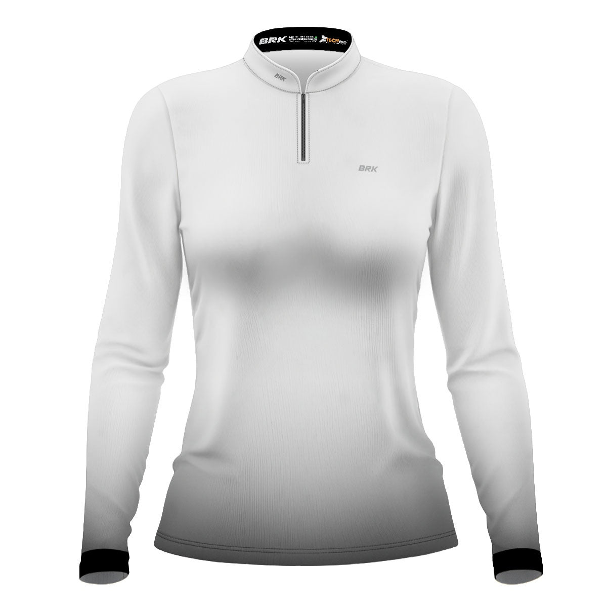 Camisa Feminina Agro Brk Unissex Basic Cinza Claro com Proteção Solar UV50+ - Brk Agro