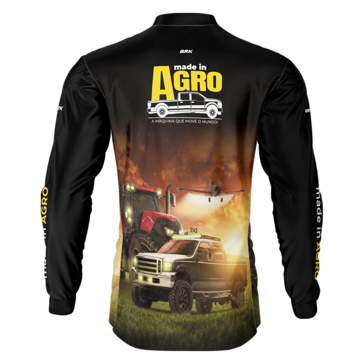 Camisa Agro Brk Caminhonete F-250 com Proteção Solar UV50+ - BRK AGRO