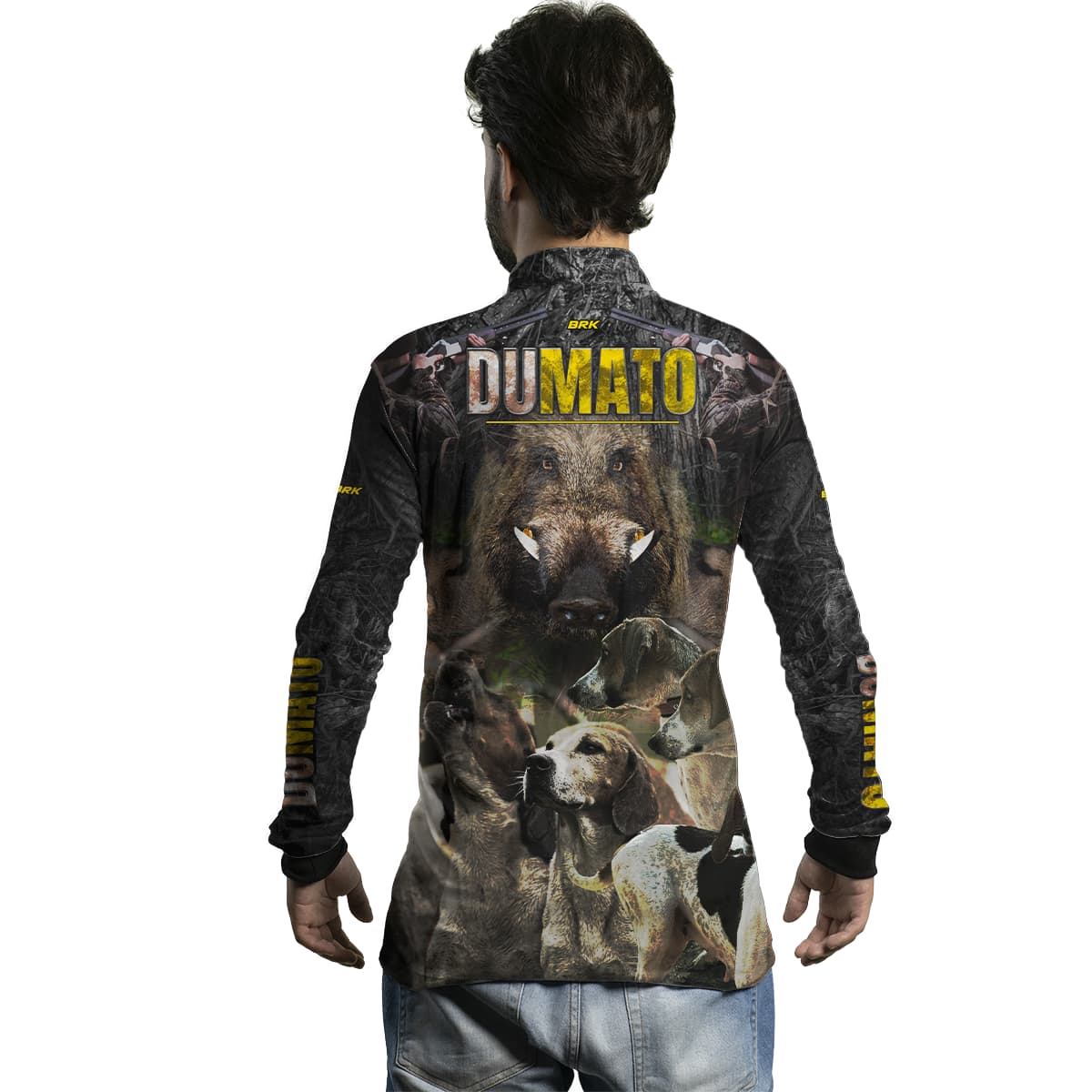 Camisa Agro Brk DuMato Javali FoxHound 2.0 com Proteção Solar UV50+ - Brk Agro