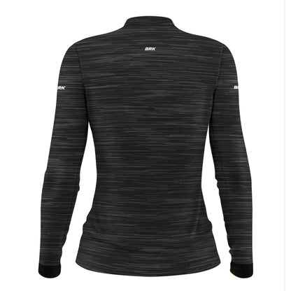 Camisa Feminina Agro Brk Mescla Cinza Escuro com Proteção Solar UV50+ - Brk Agro