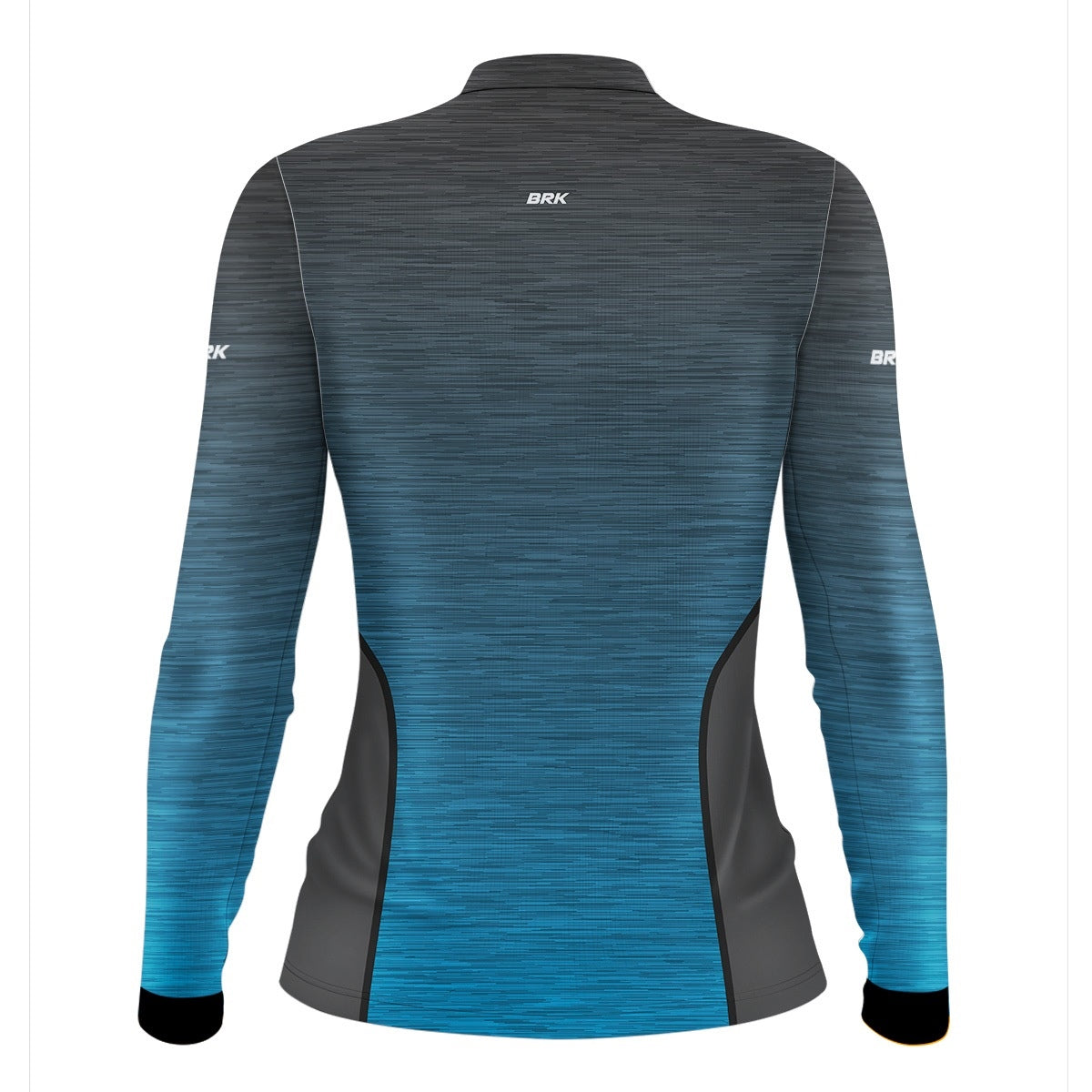 Camisa Feminina Agro Brk Mescla Cinza e Azul com Proteção Solar UV50+ - Brk Agro