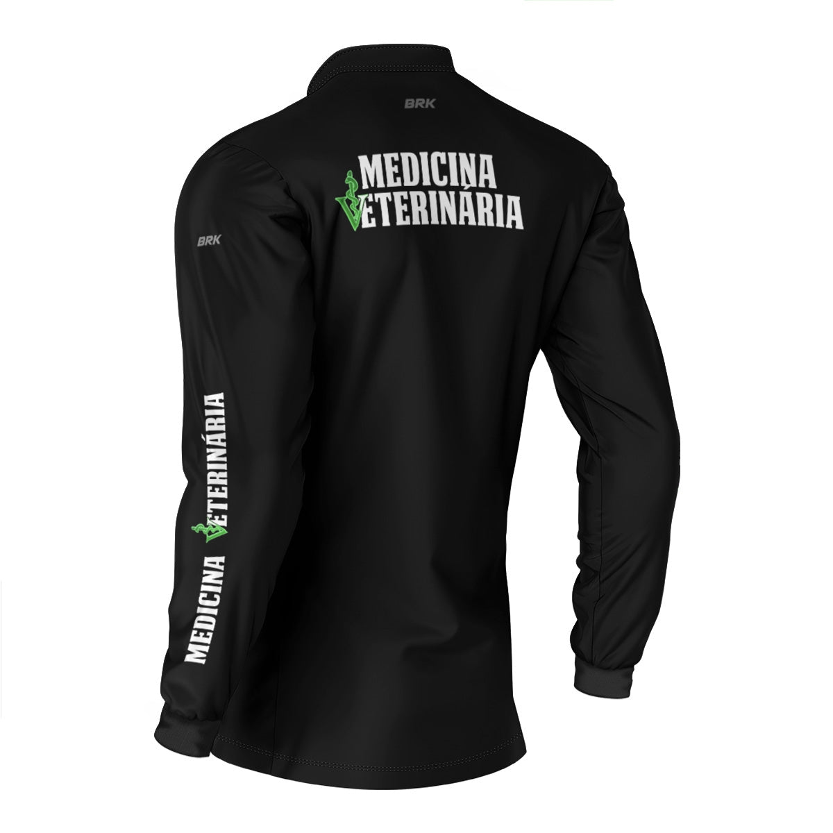 kit 1 Boné Trucker Mapa do brasil + 1 Camisa Agro Brk Medicina Veterinária com Proteção UV50+ - Brk Agro