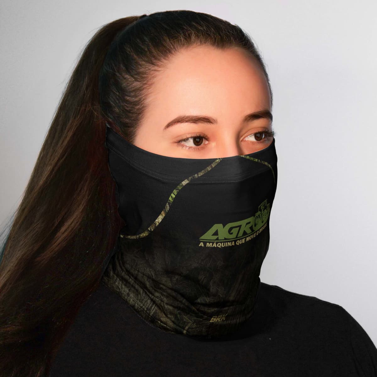 Bandana Tubeneck Agro Brk A Máquina que Move o Brasil com Proteção Solar UV50+ - Brk Agro