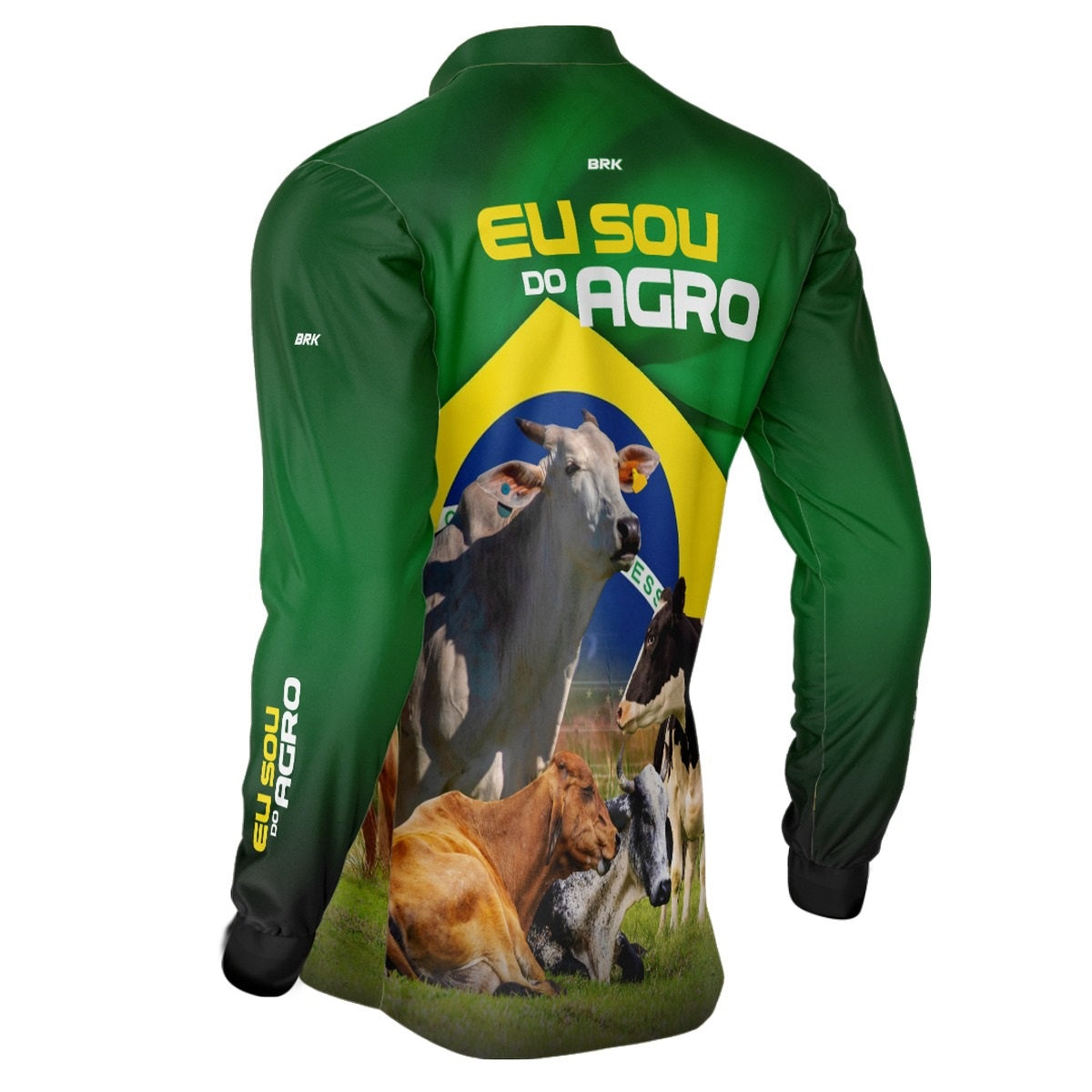 Camisa Agro Brk Eu Sou Do Agro com Proteção Solar UV50+ - BRK AGRO