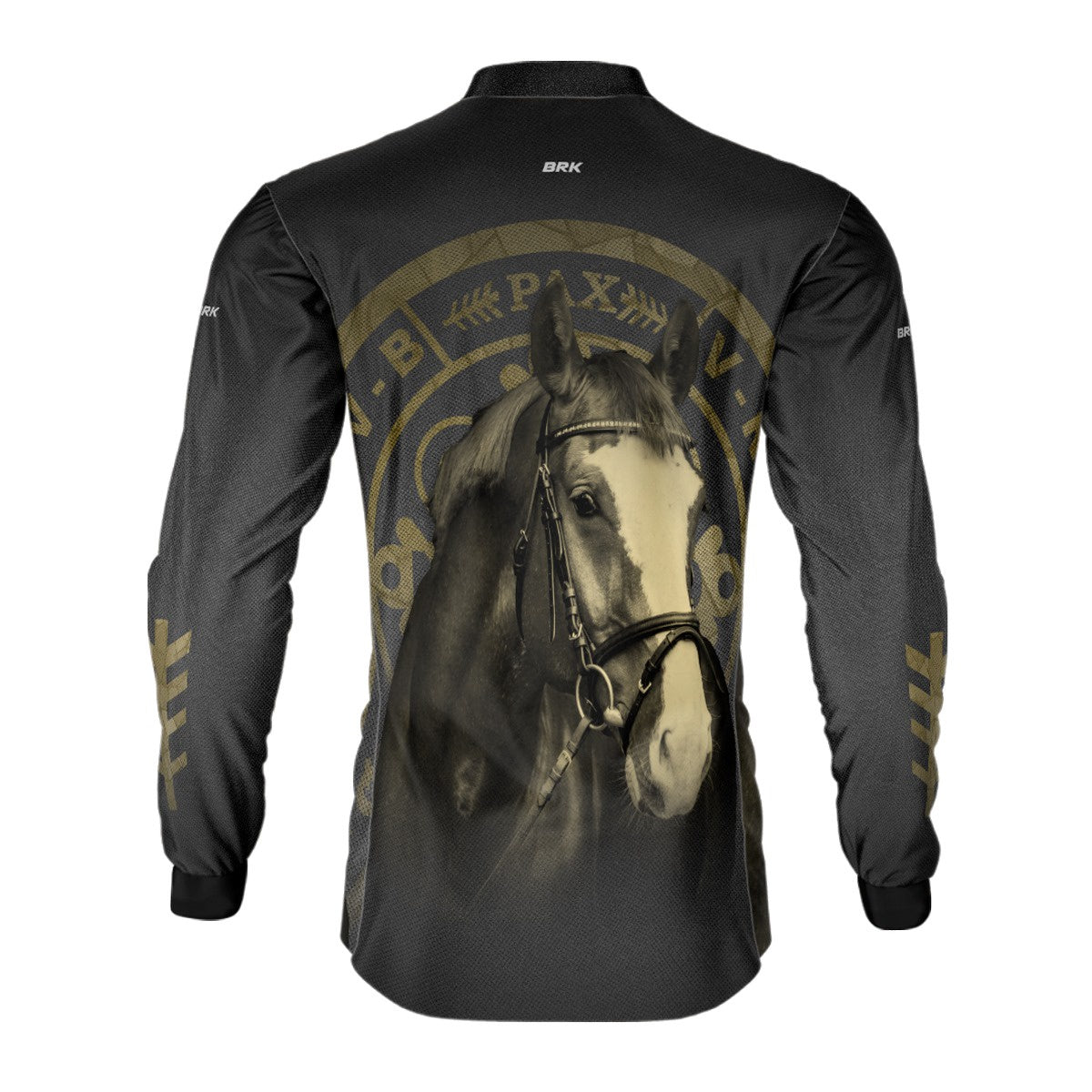 Camisa Agro Brk Medalhão de São Bento Cavalo com UV50+ - BRK AGRO