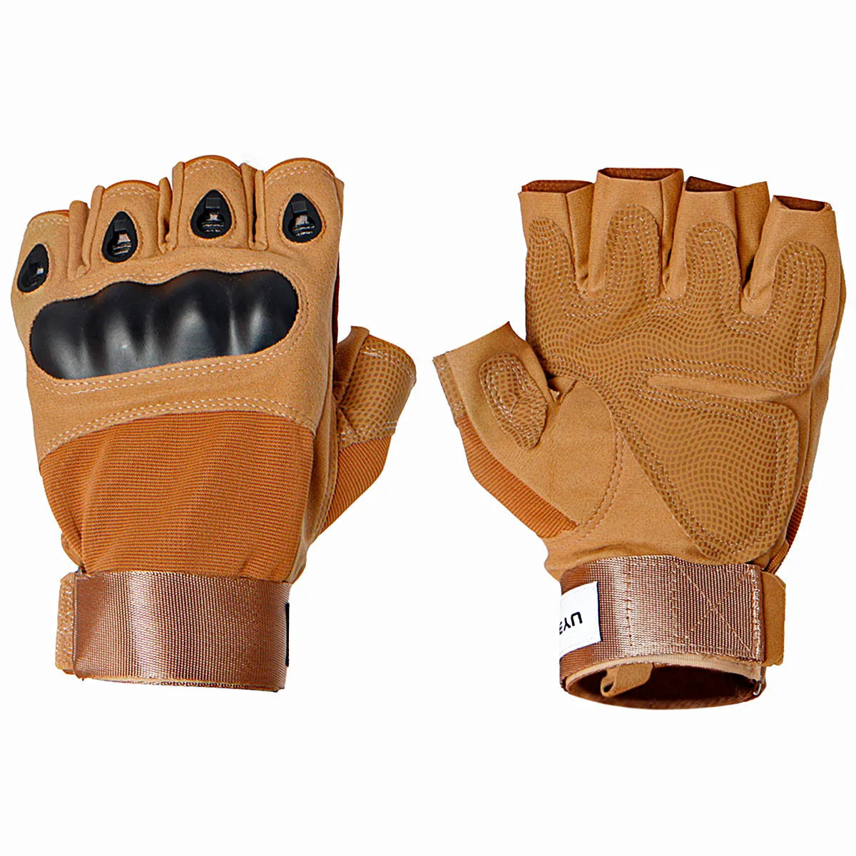 Luva Esportiva Tática Meio Dedo Dorsal - Brk Agro