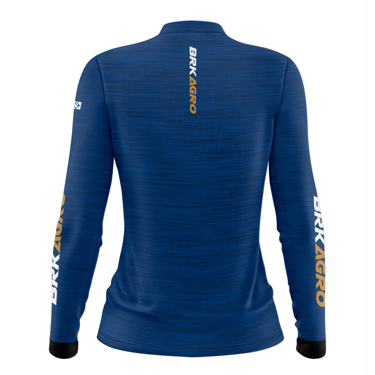 Camisa Feminina Agro  Brk Mescla Azul Petróleo com Proteção Solar UV50+ - Brk Agro