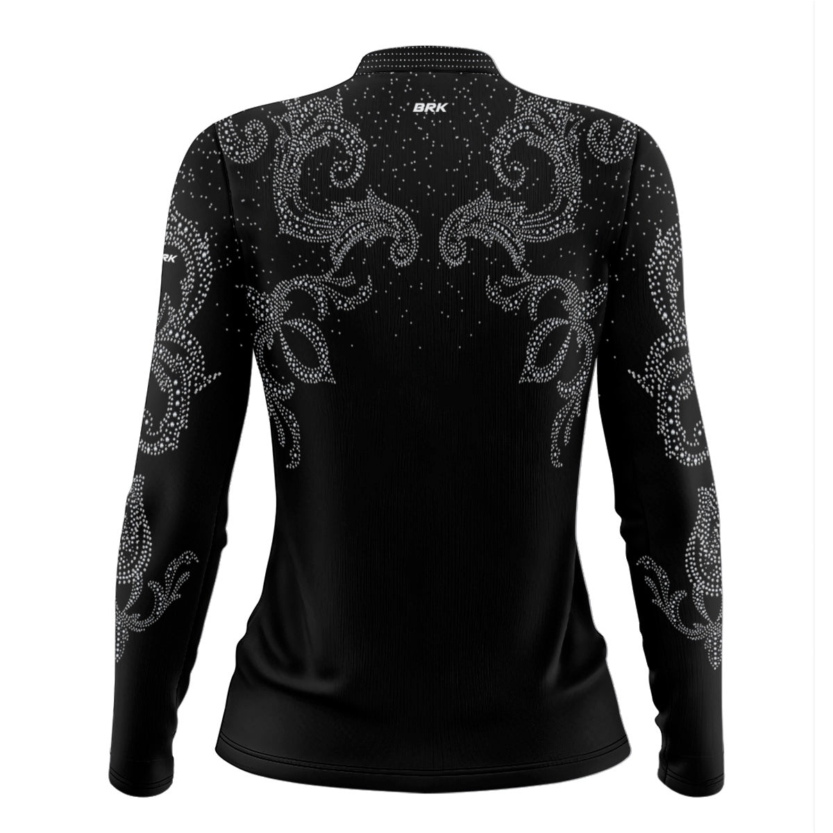 Camisa Feminina Agro Brk Boiadeira Preta 3 com Proteção Solar UV50+ - Brk Agro