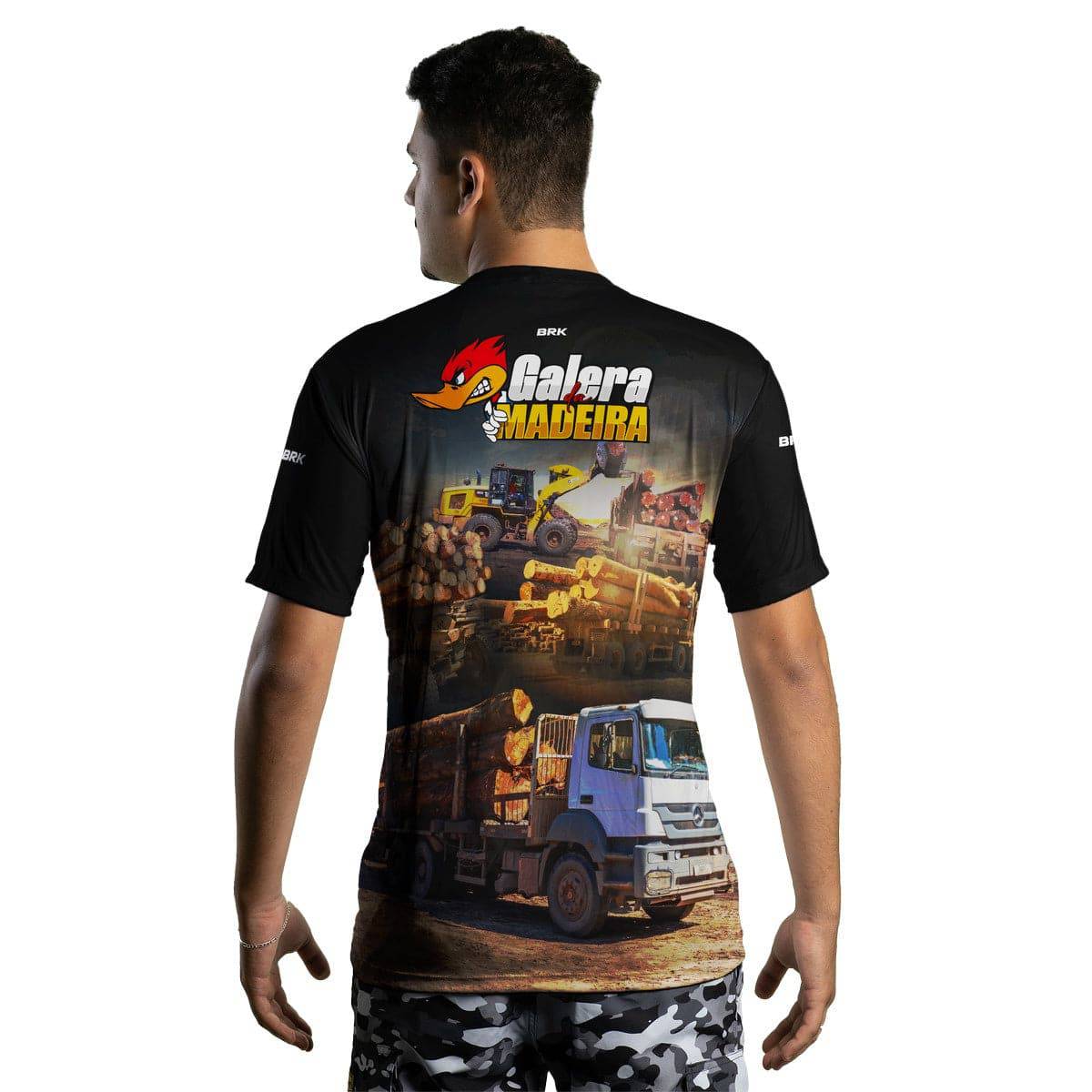 Camiseta Agro Brk Madeireiro com Proteção Solar UV50+ - Brk Agro