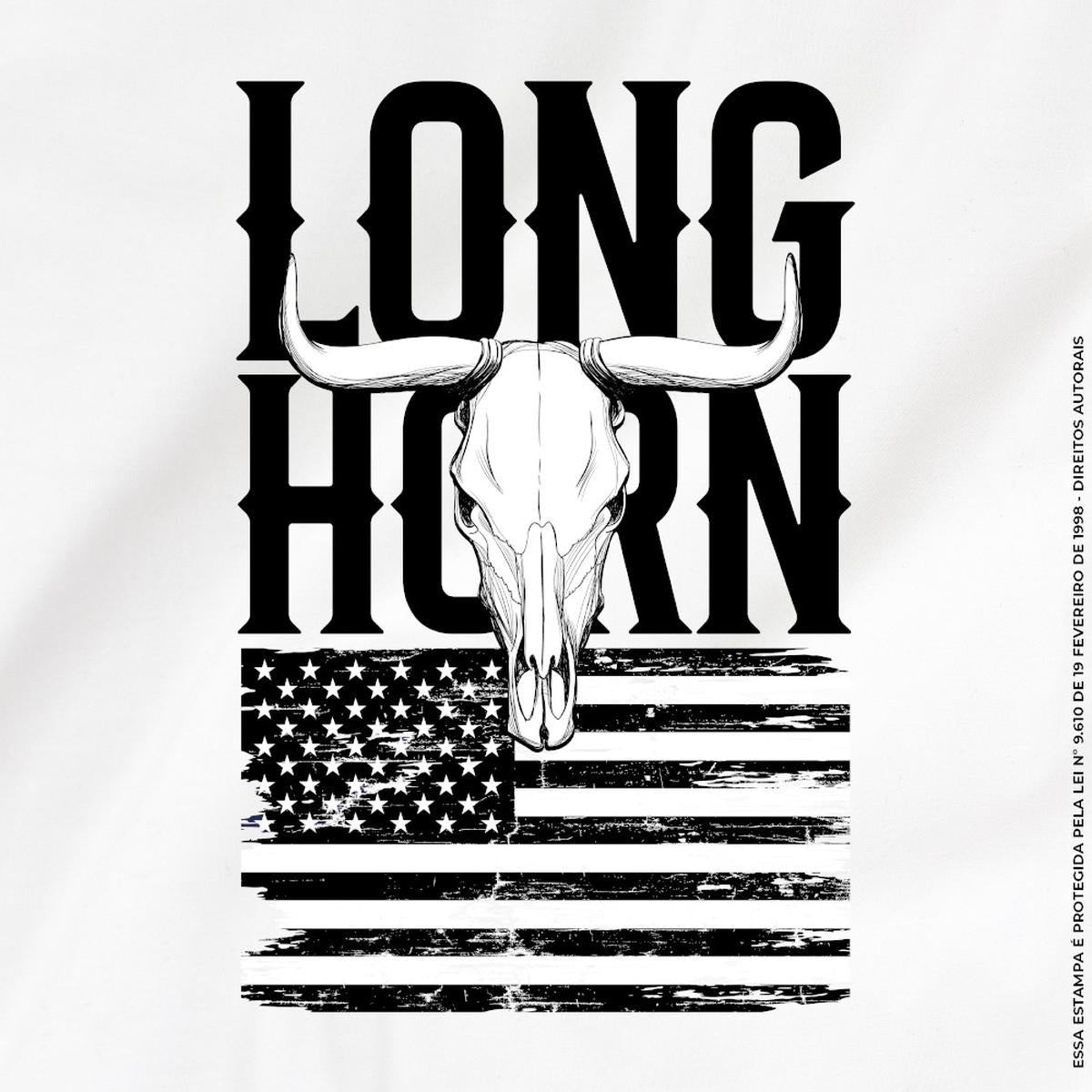 Camiseta Agro Brk Long Horn USA com Algodão Premium - Brk Agro