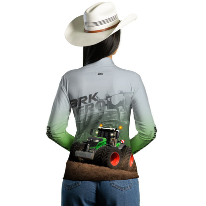 Camisa Agro Brk Trator Vario 1000 Clara com Proteção Solar UV50+ - Brk Agro