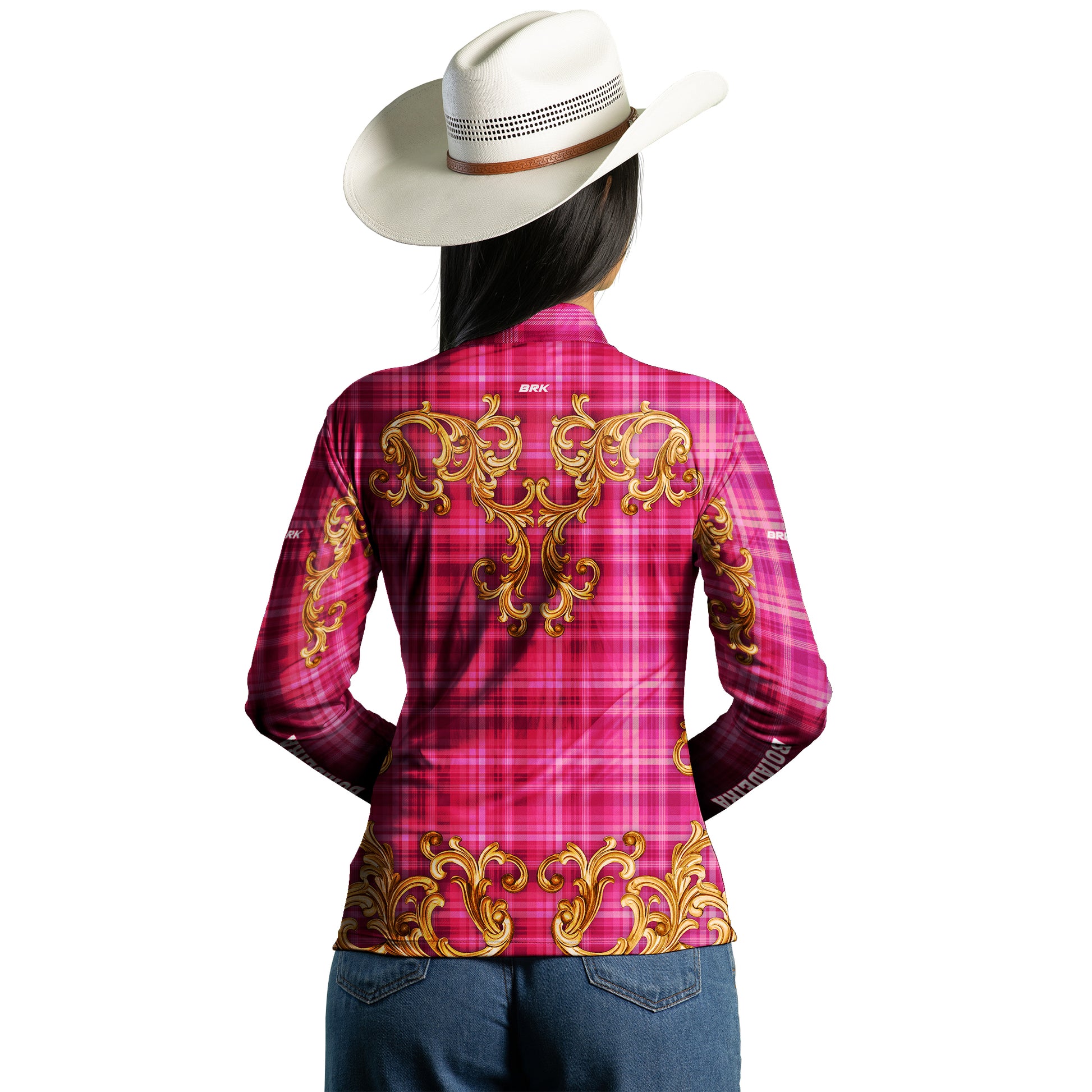 Camisa Agro Feminina Brk Boiadeira com Proteção Solar UV50+ - Brk Agro