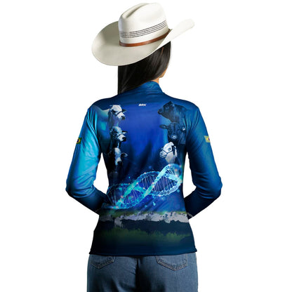 Camisa Agro Brk Monitoramento Genético Com Proteção Solar UV50+ - Brk Agro