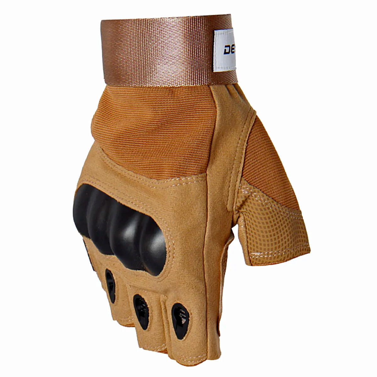 Luva Esportiva Tática Meio Dedo Dorsal - Brk Agro