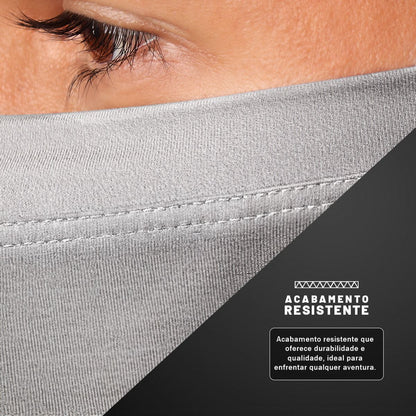 Bandana Tubeneck Agro Brk Preto Liso com Proteção Solar UV50+ - Brk Agro