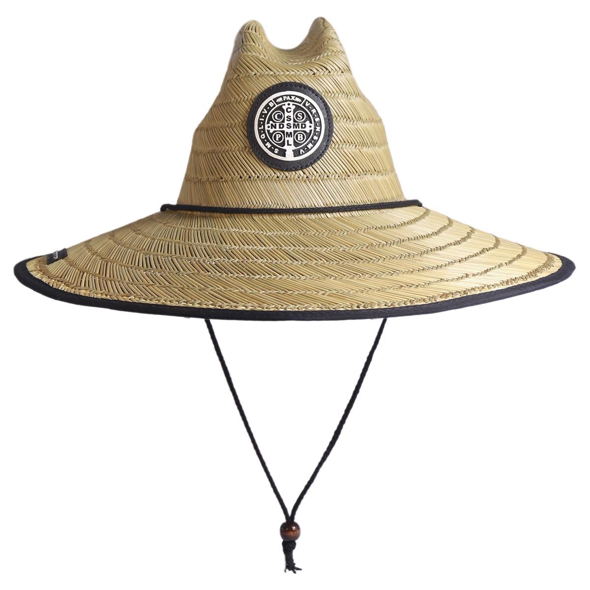 Chapéu Brk Palha Australiana Medalha São Bento - Brk Agro