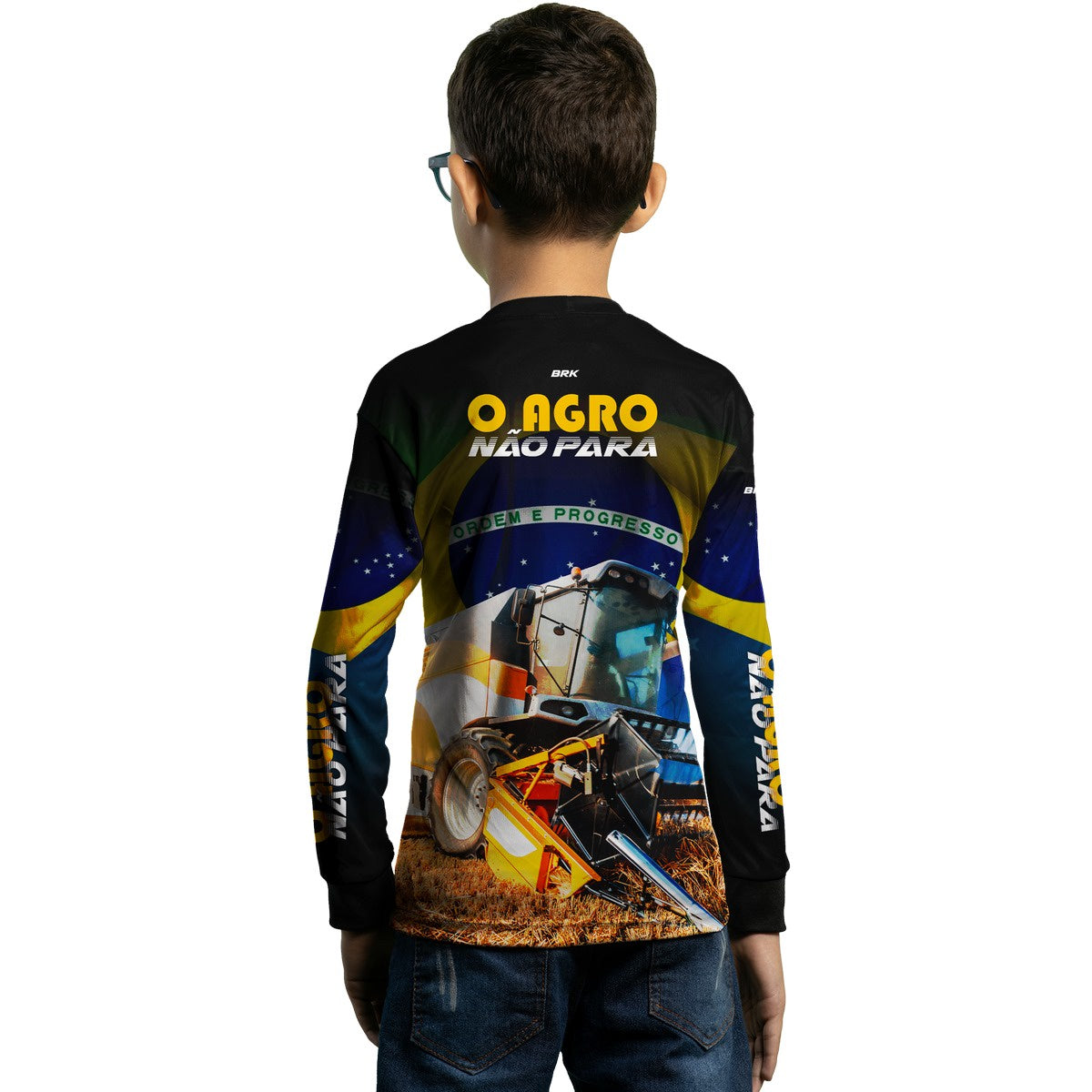 Camisa Agro Brk O Agro Não Para Proteção Solar UV50+ - BRK AGRO