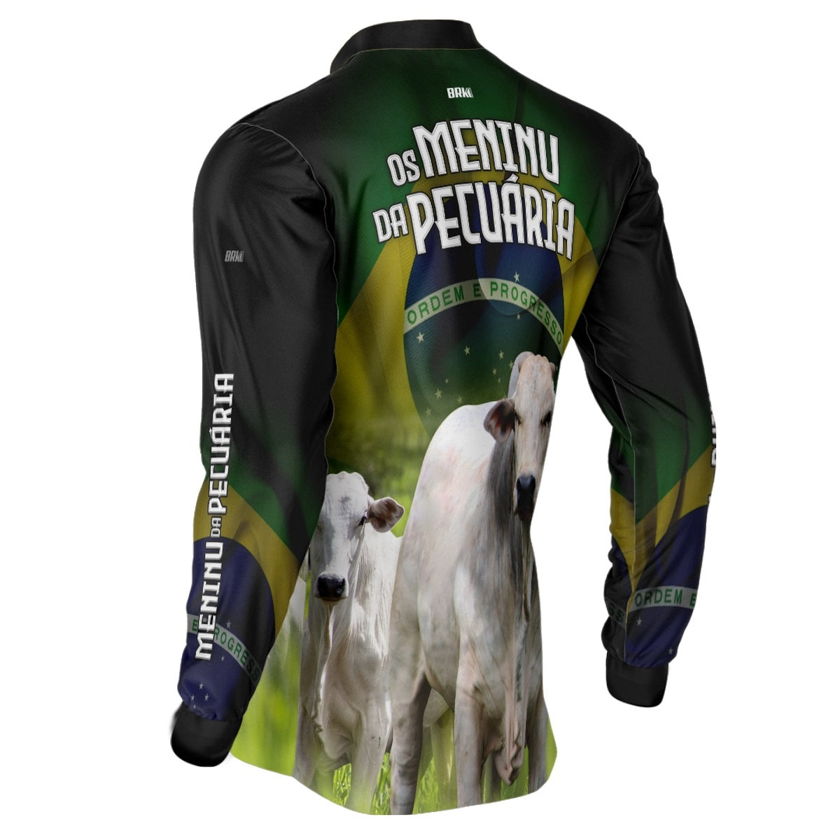 Camisa Agro Brk Os Meninu da Pecuária com Proteção Solar UV50+ - Brk Agro