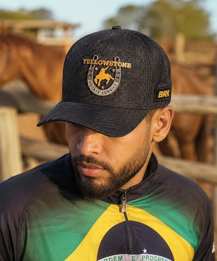 Boné Trucker Brk Agro Yellowstone Buckle Bunnies