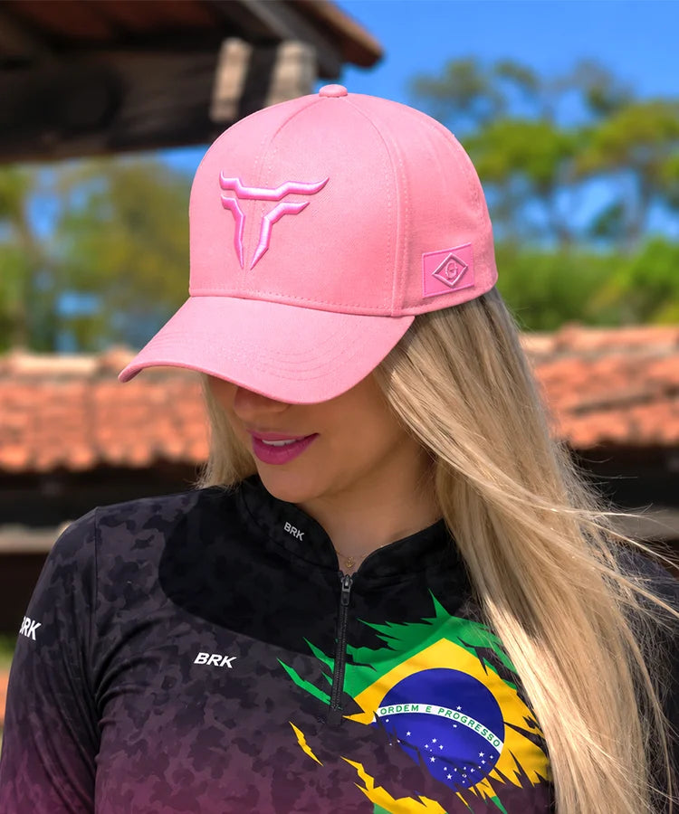 Boné Feminino Taurus Rosa