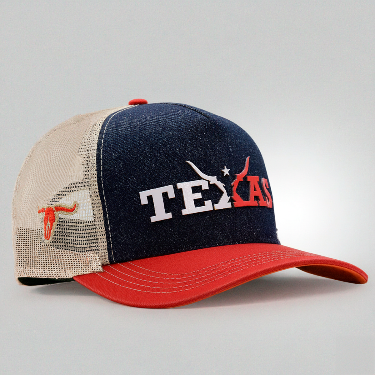 Boné Trucker Brk Agro Texas - Brk Agro