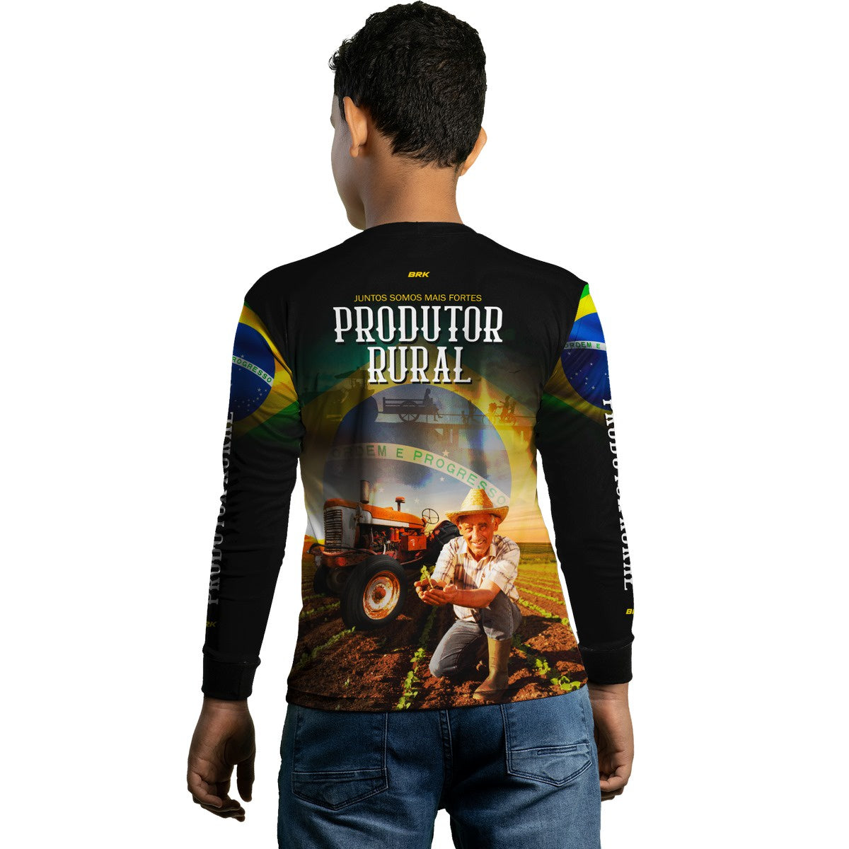 Camisa Agro Brk Produtor Rural com Proteção Solar UV50+ - BRK AGRO