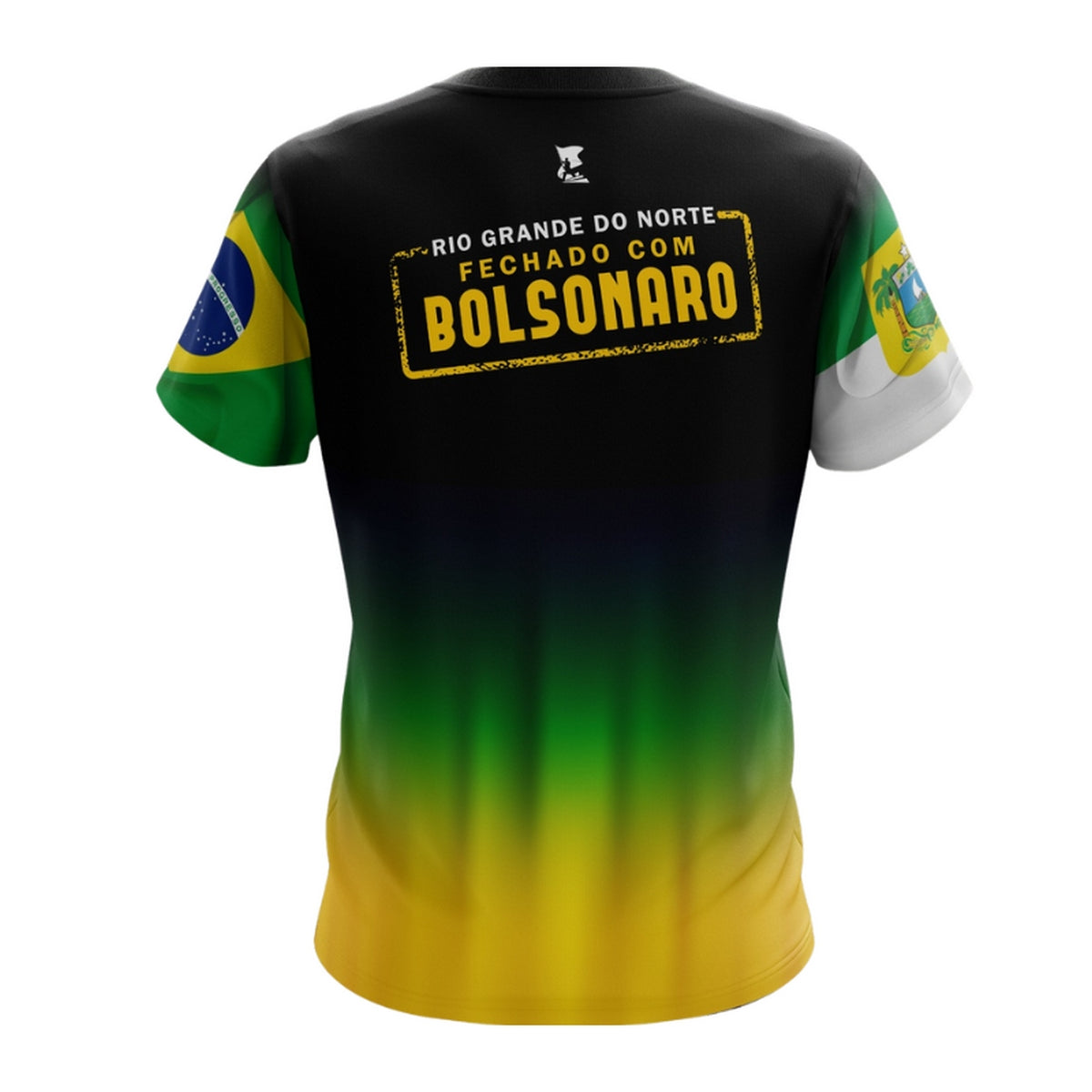 Camiseta Fechado com Bolsonaro Rio Grande do Norte Patriota Envio Imediato - Brk Agro