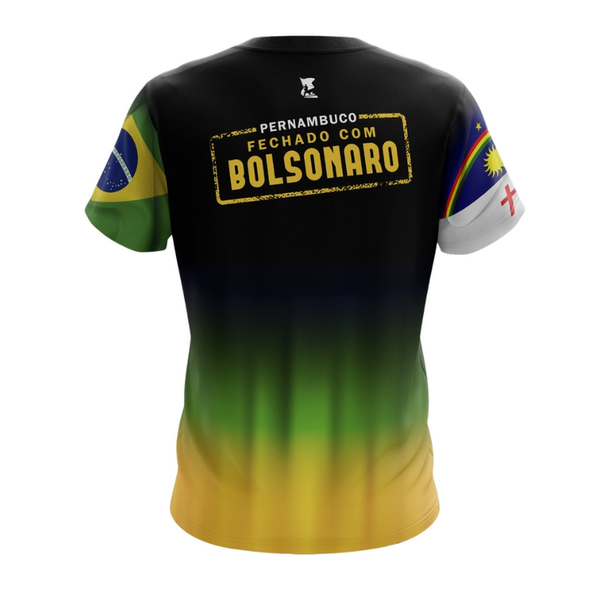 Camiseta Fechado com Bolsonaro Pernambuco Patriota Envio Imediato - Brk Agro