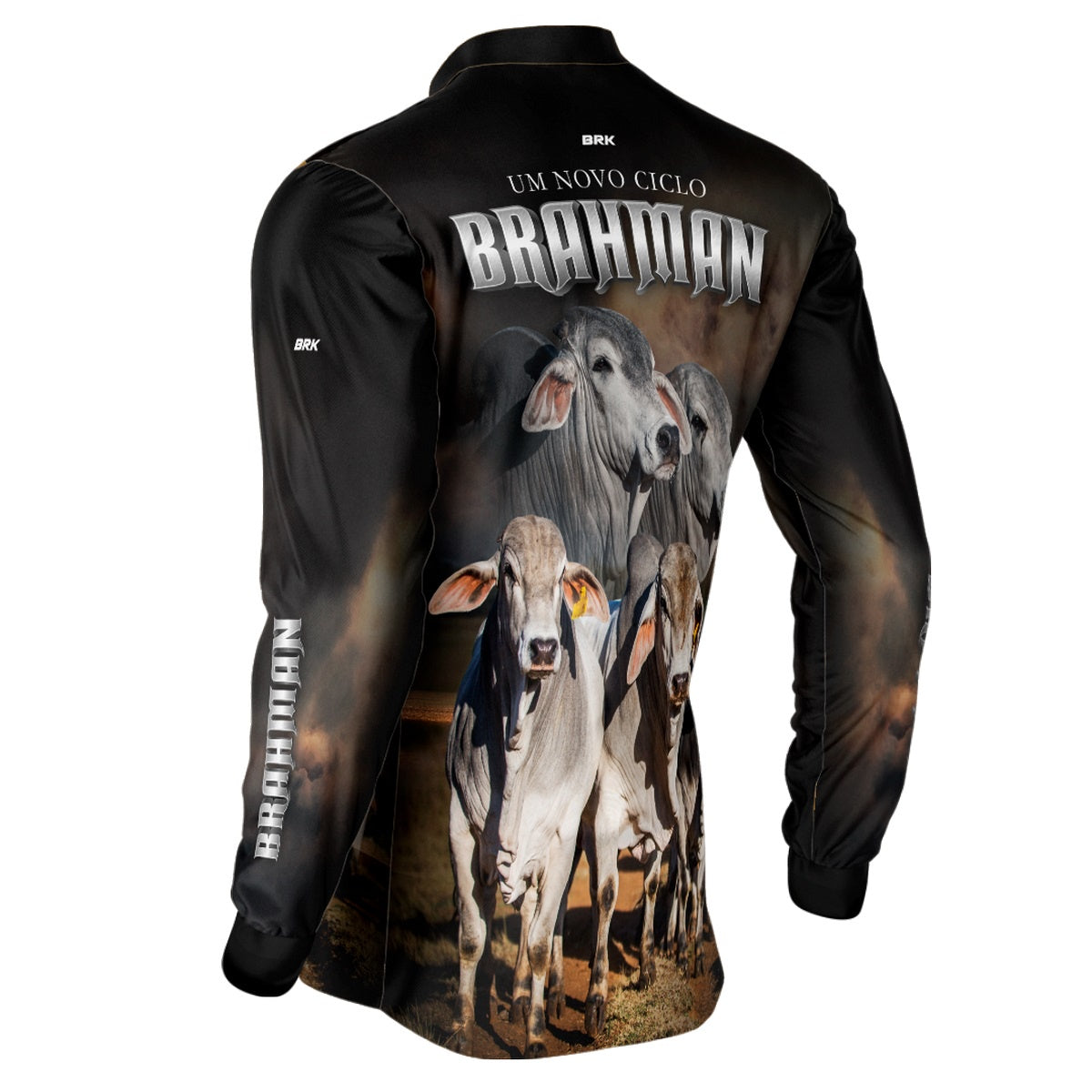 Camisa Agro Brk Raça Brahman com Proteção Solar UV50+ - BRK AGRO