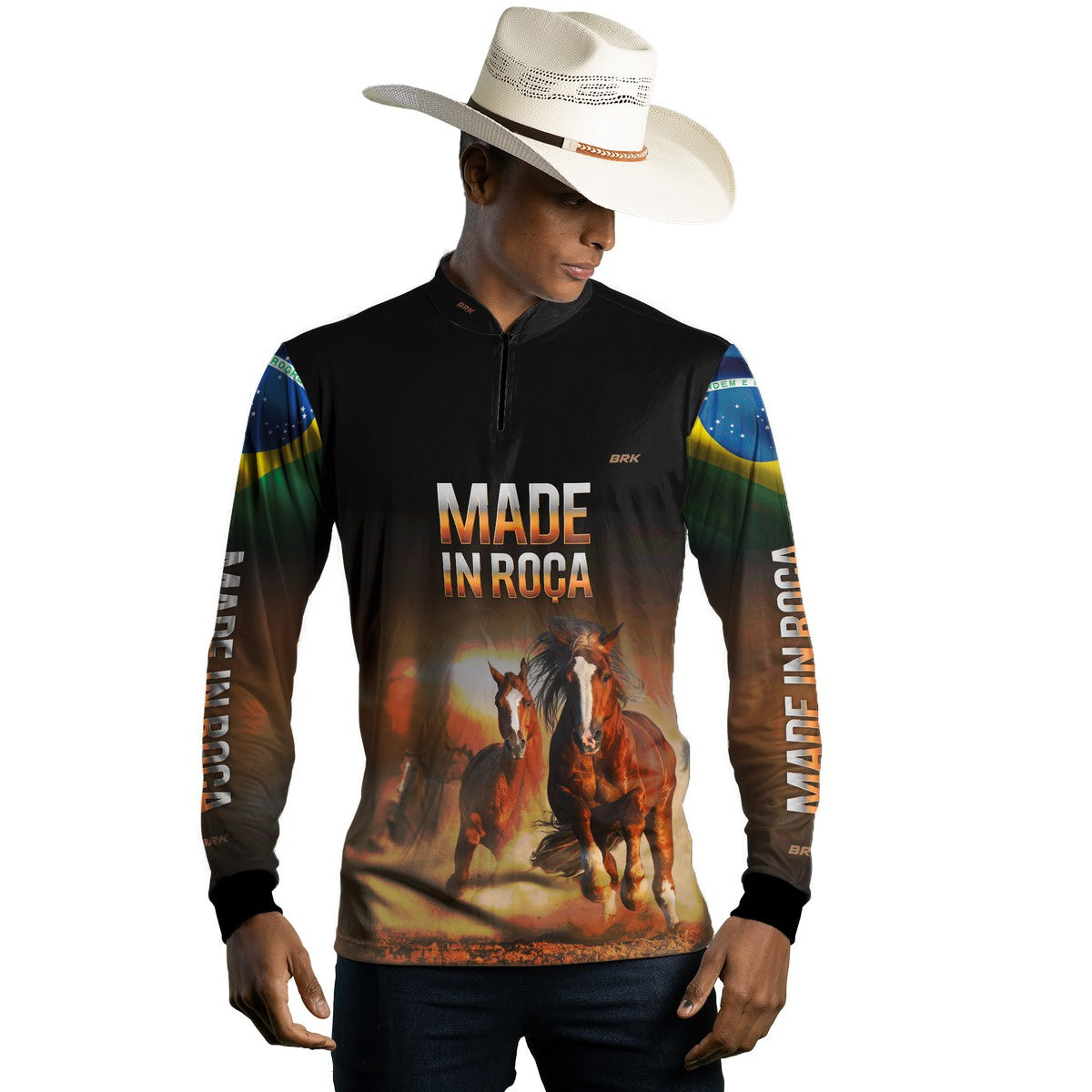 Camisa Agro Brk Made In Roça 2.0 com Proteção Solar UV 50+ - BRK AGRO