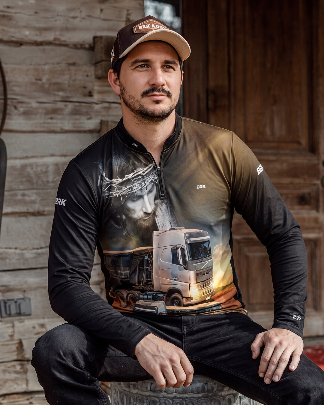 Camisa Brk Rodagem com Proteção Solar UV50 Envio Imediato