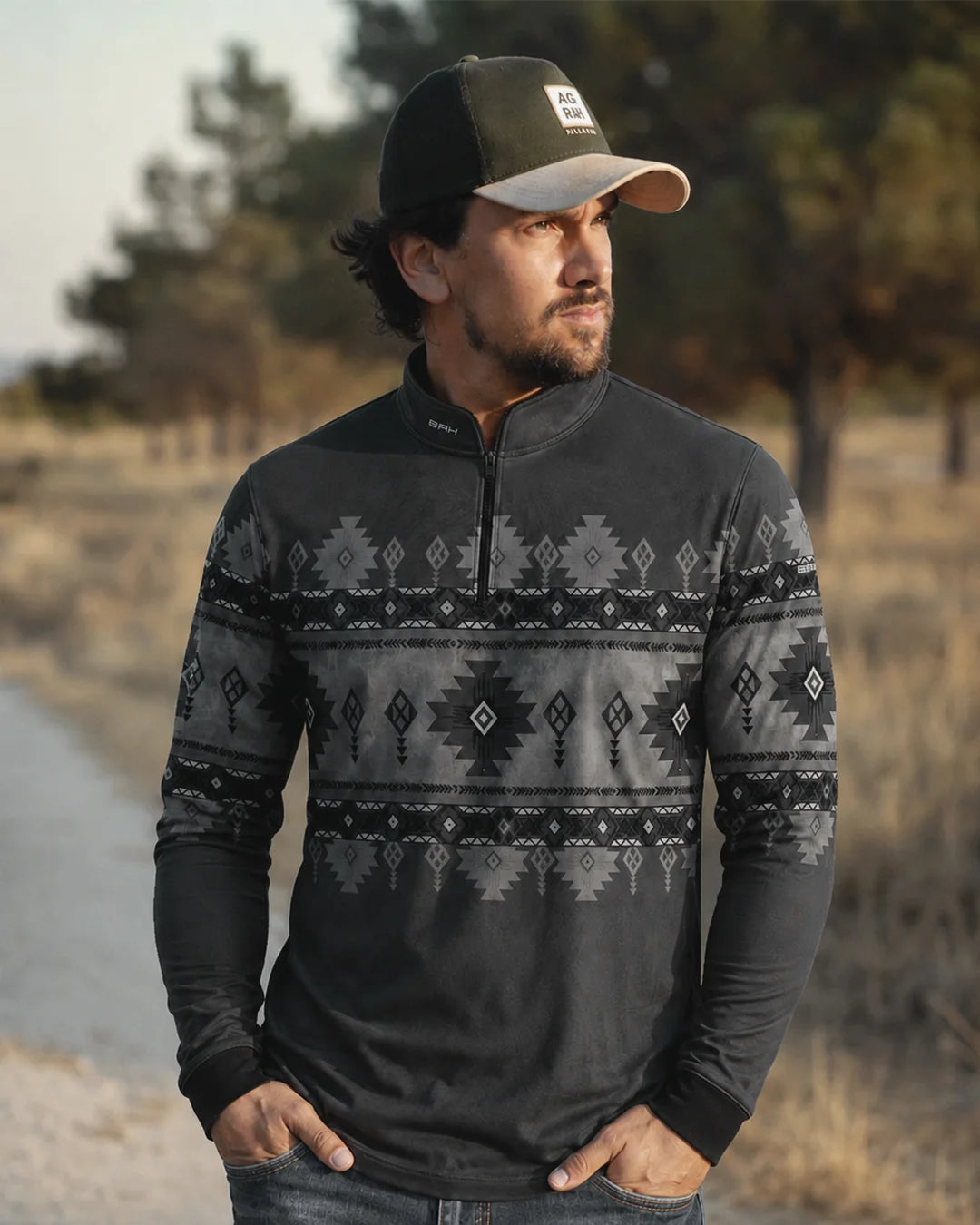 Camisa Apache Cinza com UV50