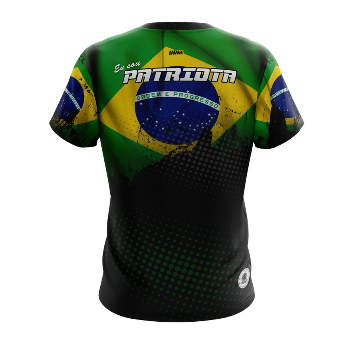 Camiseta Brasil Acima de Tudo Brk com UV50+ - Brk Agro