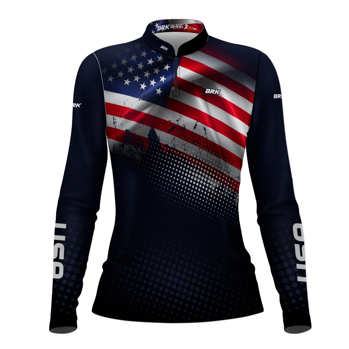 Camisa Feminina Agro Brk Estados Unidos com Proteção Solar UV50+ - Brk Agro