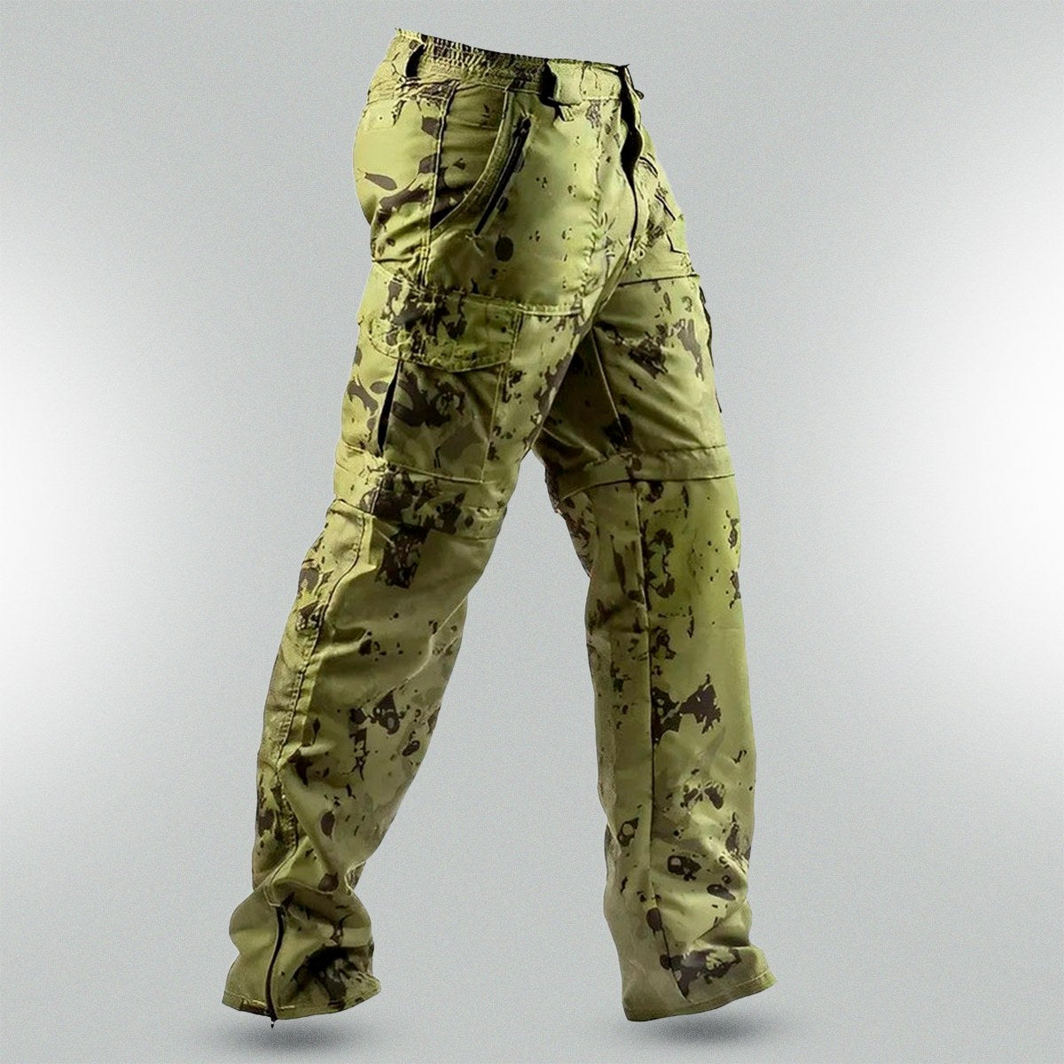 Calça Tática Country Brk Camuflado Verde UV35+ (Vira Bermuda) - Brk Agro