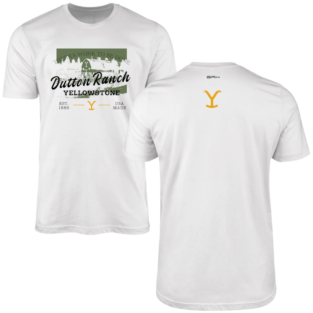 Camiseta Agro Brk Yellowstone Dutton Ranch com Algodão Premium - Brk Agro