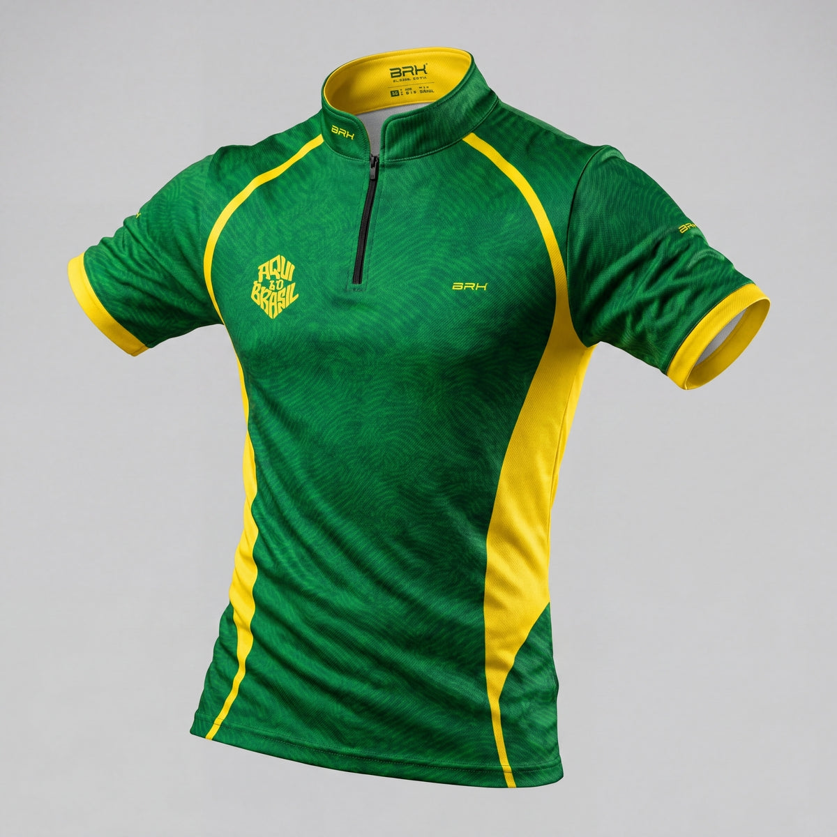 Camiseta Brk Aqui é o Brasil Digital Verde com Proteção Solar UV50+ - Brk Agro