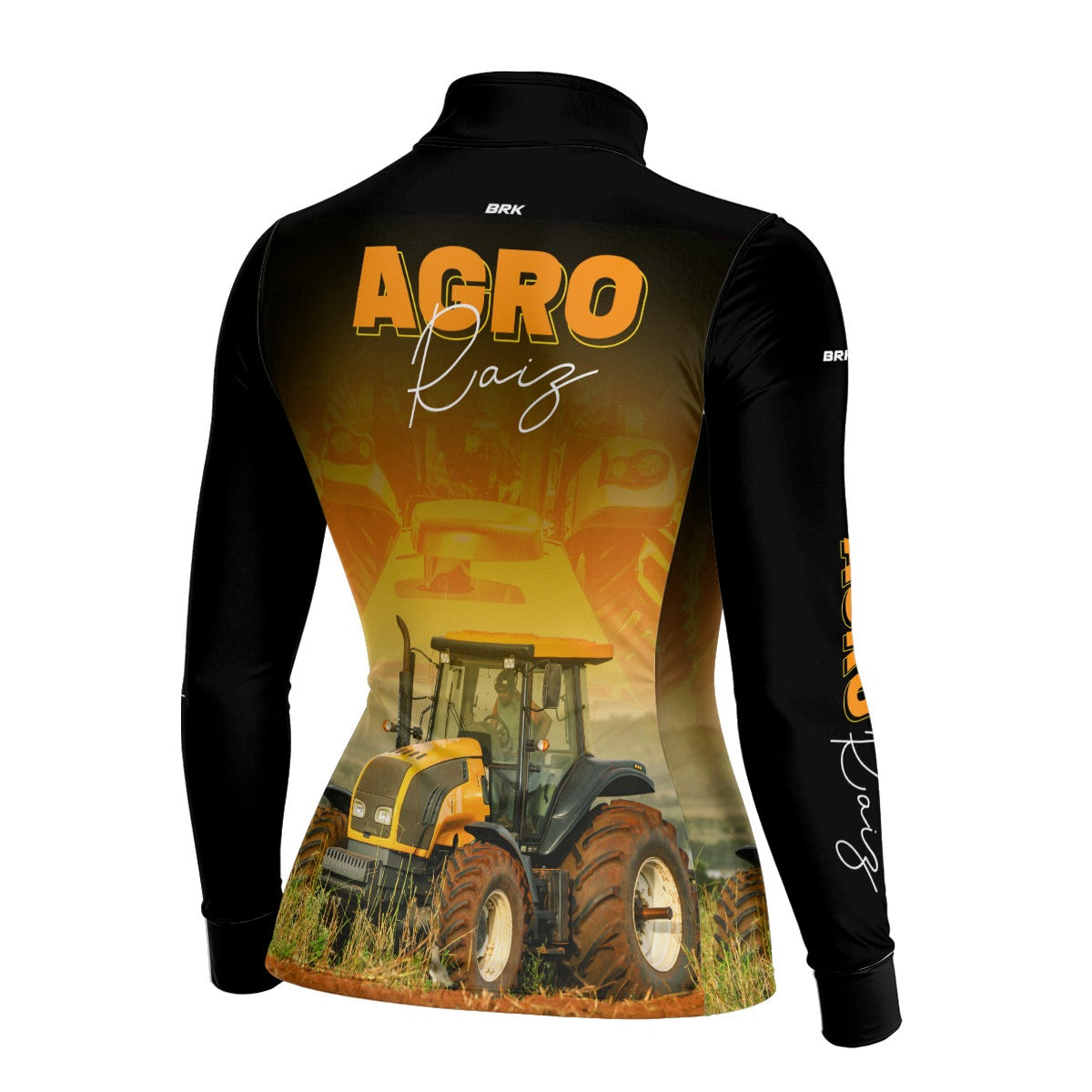 Camisa Agro Feminina Brk Trator Agro Raiz com UV50+ - Brk Agro