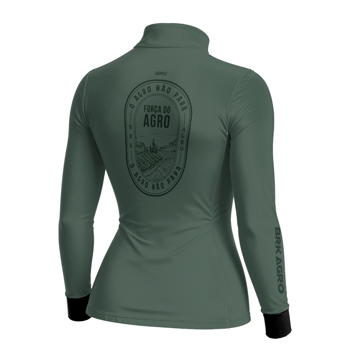 Camisa Agro Feminina Brk Força do Agro com Proteção UV50 - Brk Agro