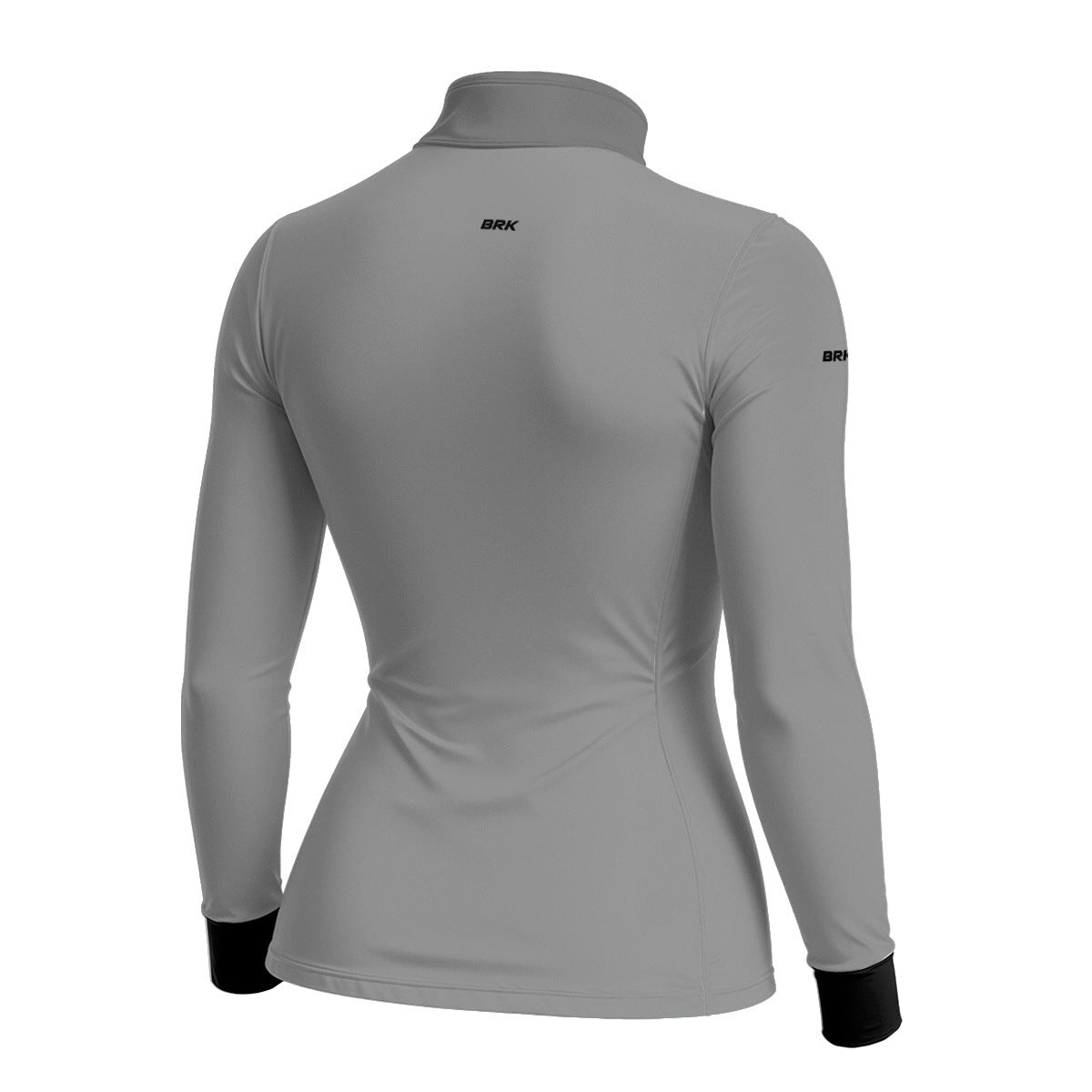 Camisa Agro Feminina Brk Básica Cinza Claro com Proteção Solar UV50+ - Brk Agro
