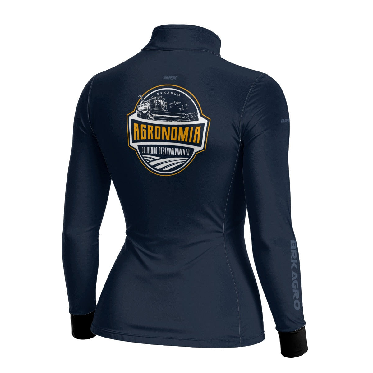 Camisa Agro Feminina Brk Agronomia Colhendo Desenvolvimento com Proteção UV50 - Brk Agro
