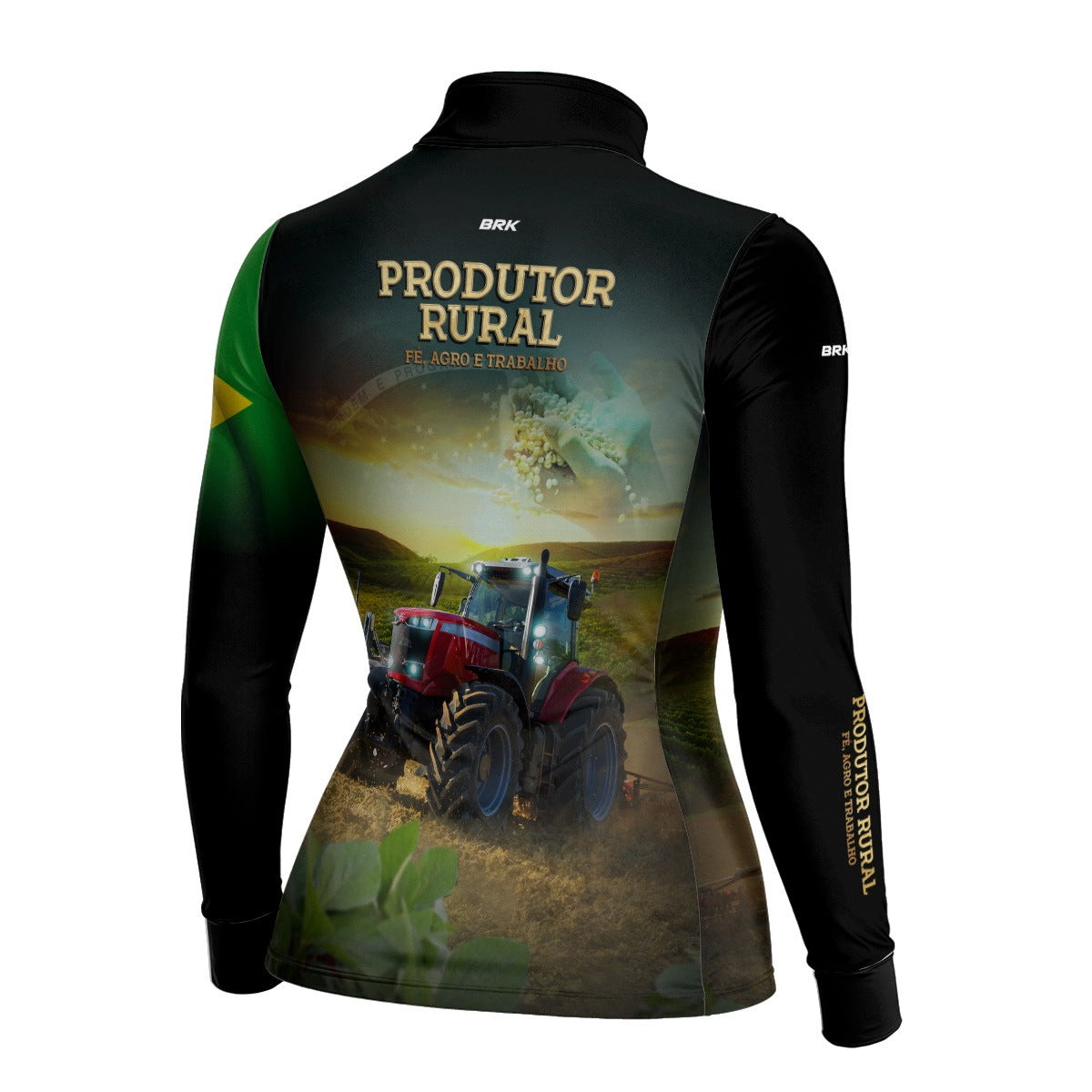 Camisa Agro Feminina Brk Produtor Rural com Proteção Solar UV50+ - Brk Agro